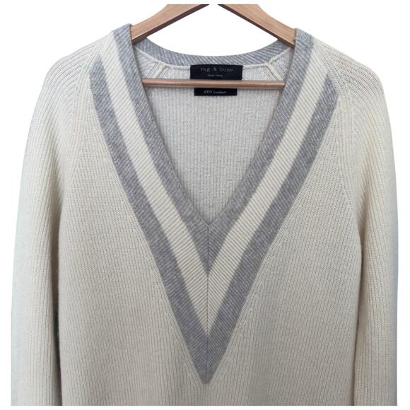 Rag & Bone Women's V-Neck Cashmere Sweater Size XS - Picture 2 of 8